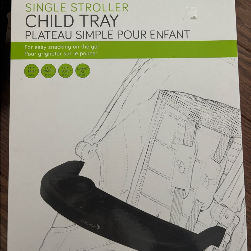 Baby Jogger Single Stroller Child Tray